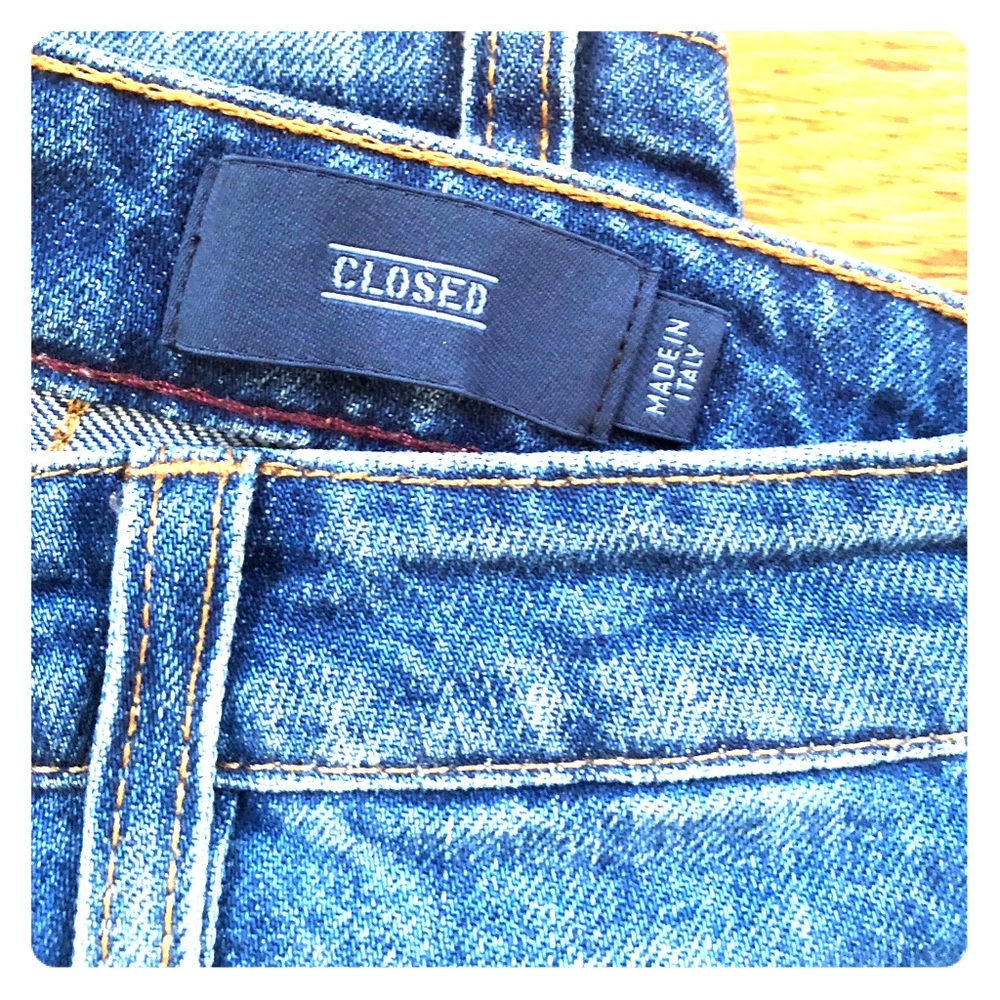 Denim jeans by Italian brand Closed.